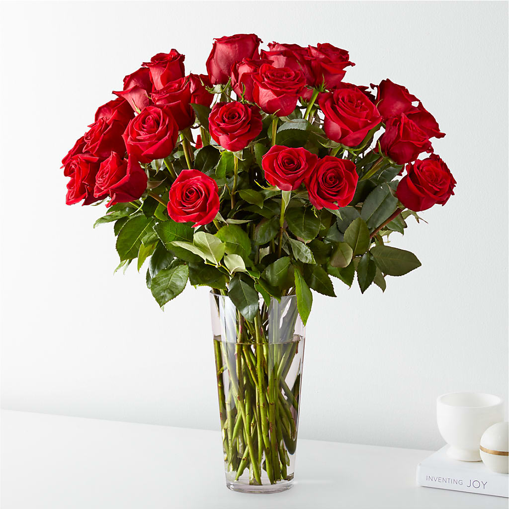 Long Stem Red Rose Bouquet – BEBE'S FLOWER SHOP, Los Angeles CA