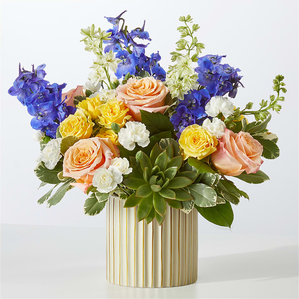 Cobalt Reverie Bouquet – BEBE'S FLOWER SHOP, Los Angeles CA