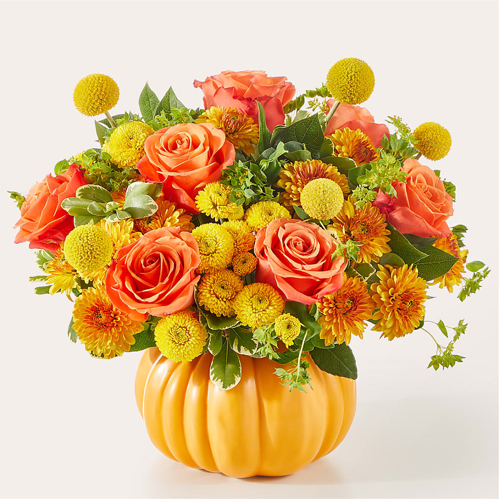 Gourdgeous Pumpkin – BEBE'S FLOWER SHOP, Los Angeles CA