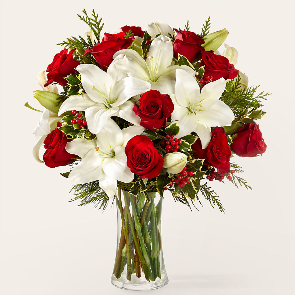 Sparkling Snowflakes Bouquet – BEBE'S FLOWER SHOP, Los Angeles CA