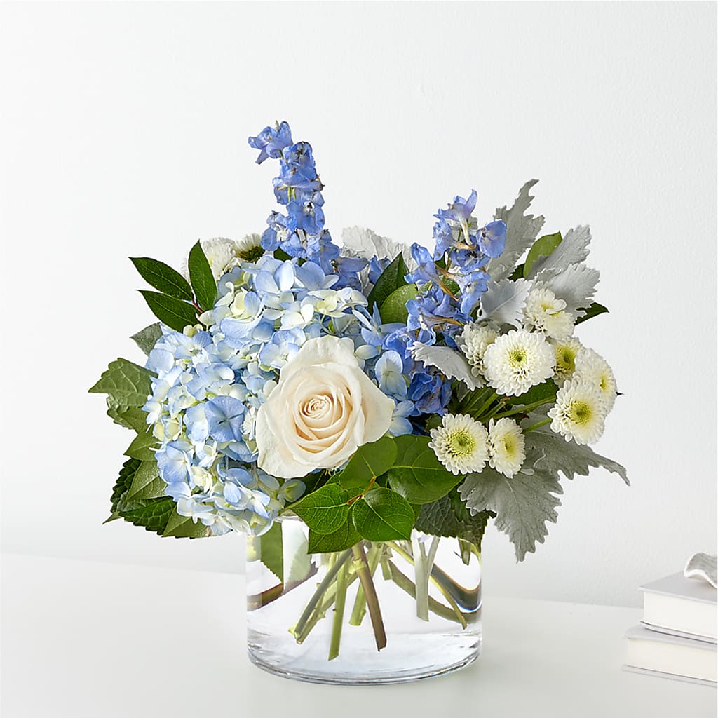 Clear Skies Bouquet – BEBE'S FLOWER SHOP, Los Angeles CA