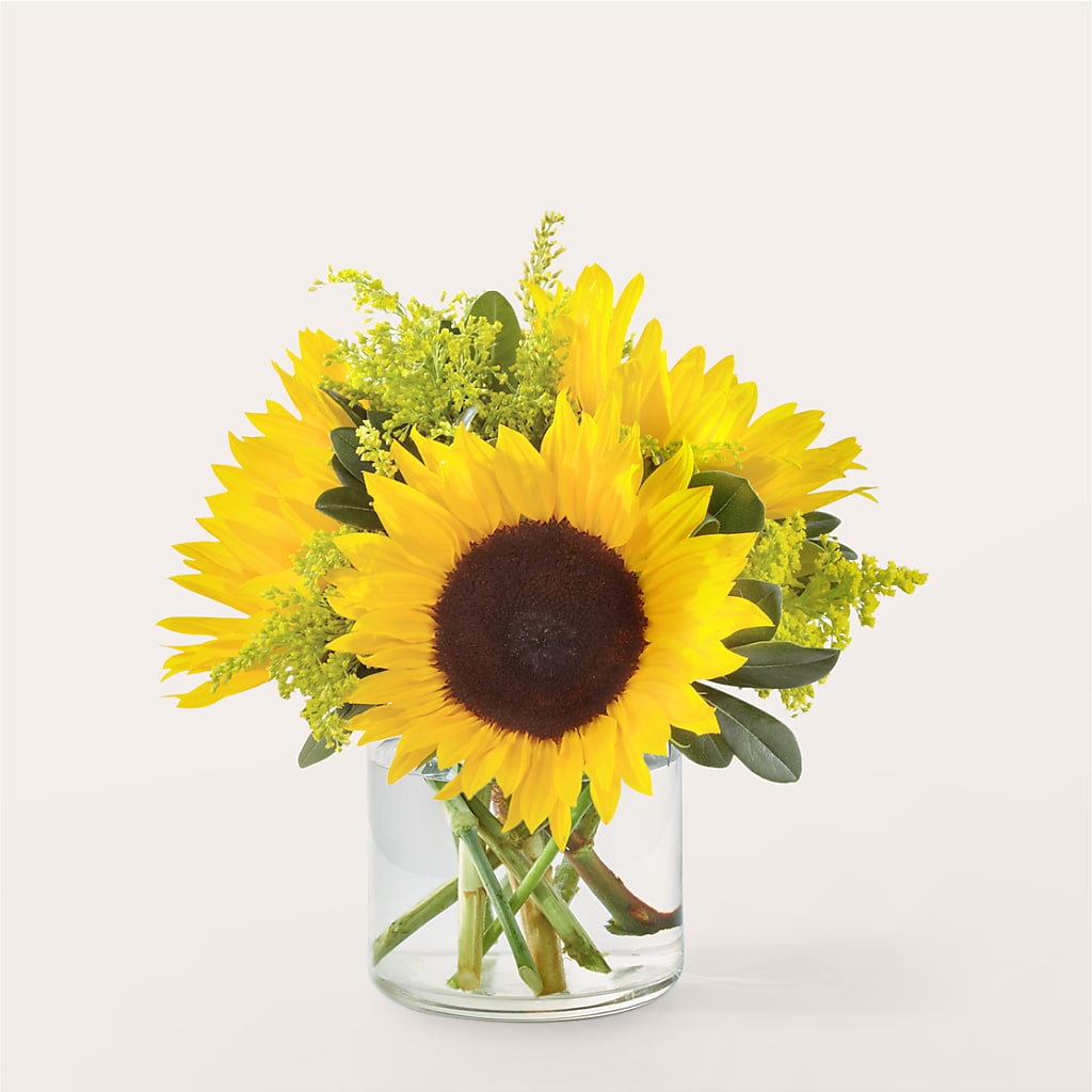 Beaming Sunflower Bouquet – BEBE'S FLOWER SHOP, Los Angeles CA