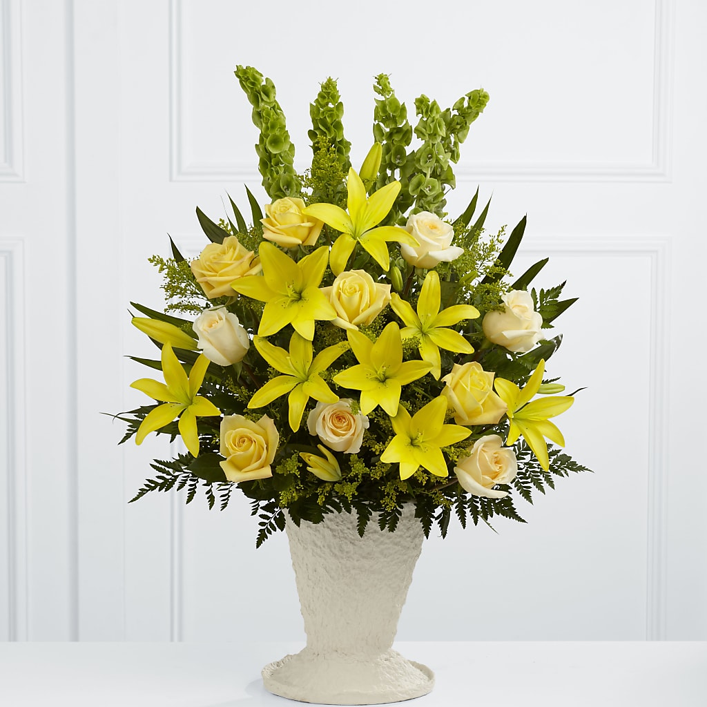 Golden Memories Arrangement – BEBE'S FLOWER SHOP, Los Angeles CA