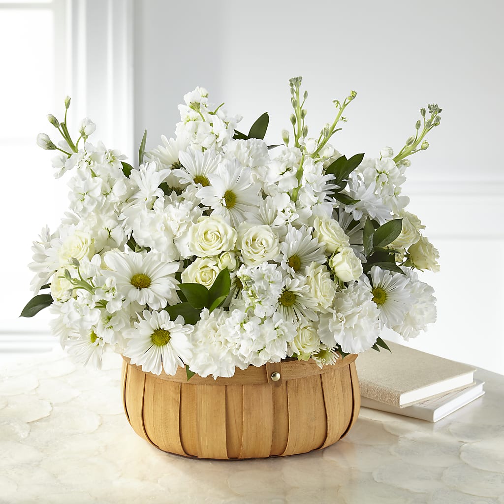 Graceful Garden Basket – BEBE'S FLOWER SHOP, Los Angeles CA