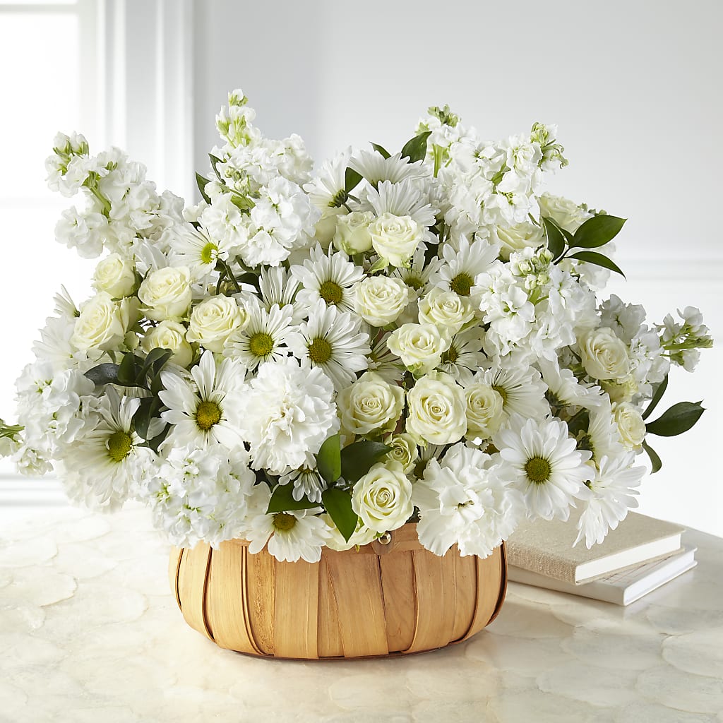 Graceful Garden Basket – BEBE'S FLOWER SHOP, Los Angeles CA