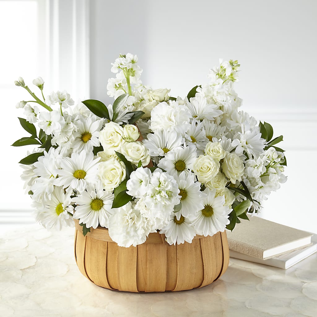 Graceful Garden Basket – BEBE'S FLOWER SHOP, Los Angeles CA