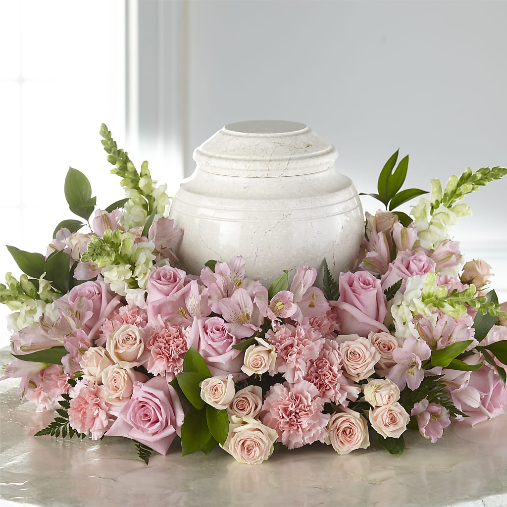 Blooms of Hope Cremation Adornment – BEBE'S FLOWER SHOP, Los Angeles CA