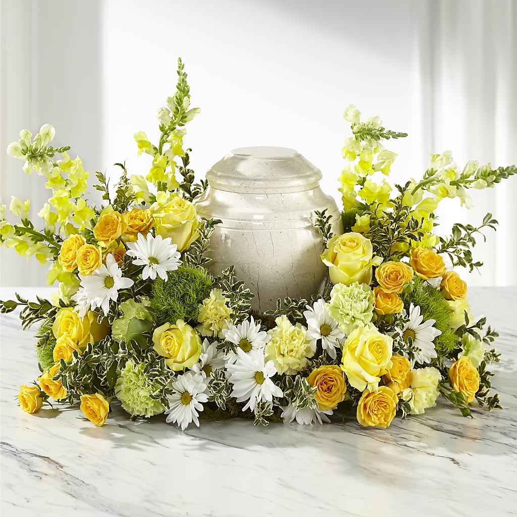 Graceful Love Cremation Adornment – BEBE'S FLOWER SHOP, Los Angeles CA