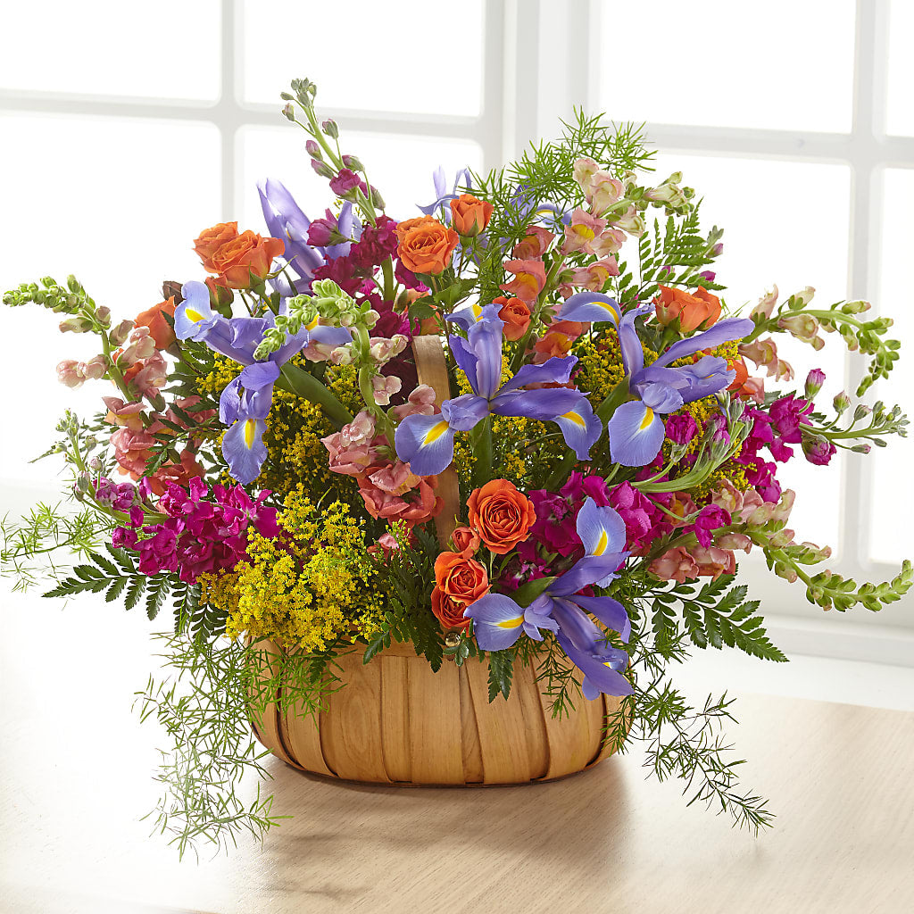 Garden of Life Basket – BEBE'S FLOWER SHOP, Los Angeles CA