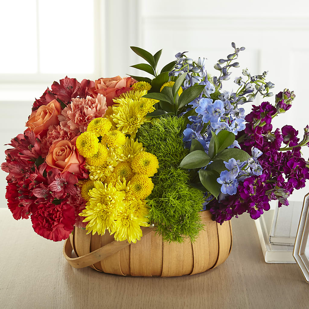 Prideful Basket – BEBE'S FLOWER SHOP, Los Angeles CA