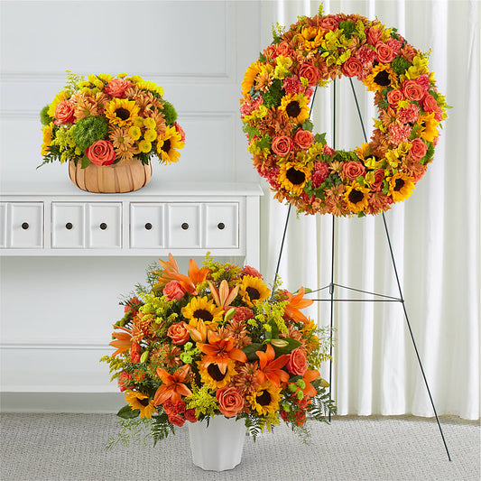 Heart of Gold Bundles – BEBE'S FLOWER SHOP, Los Angeles CA