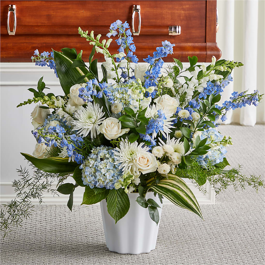 Everlasting Memories Floor Basket – BEBE'S FLOWER SHOP, Los Angeles CA