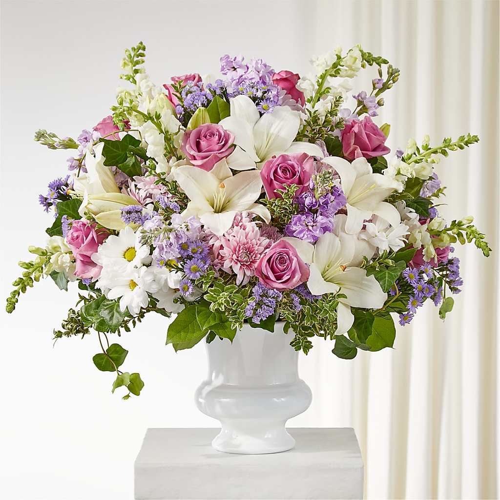 Remarkable Life Urn Arrangement – BEBE'S FLOWER SHOP, Los Angeles CA