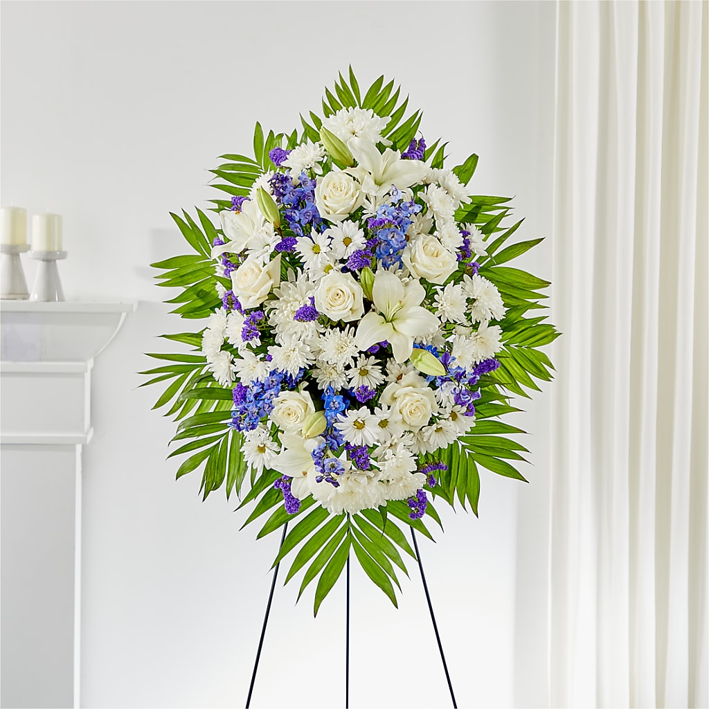 At Rest Standing Spray – BEBE'S FLOWER SHOP, Los Angeles CA