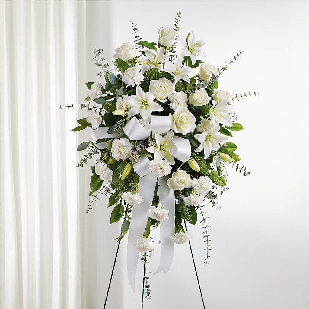 With Care Standing Spray – BEBE'S FLOWER SHOP, Los Angeles CA