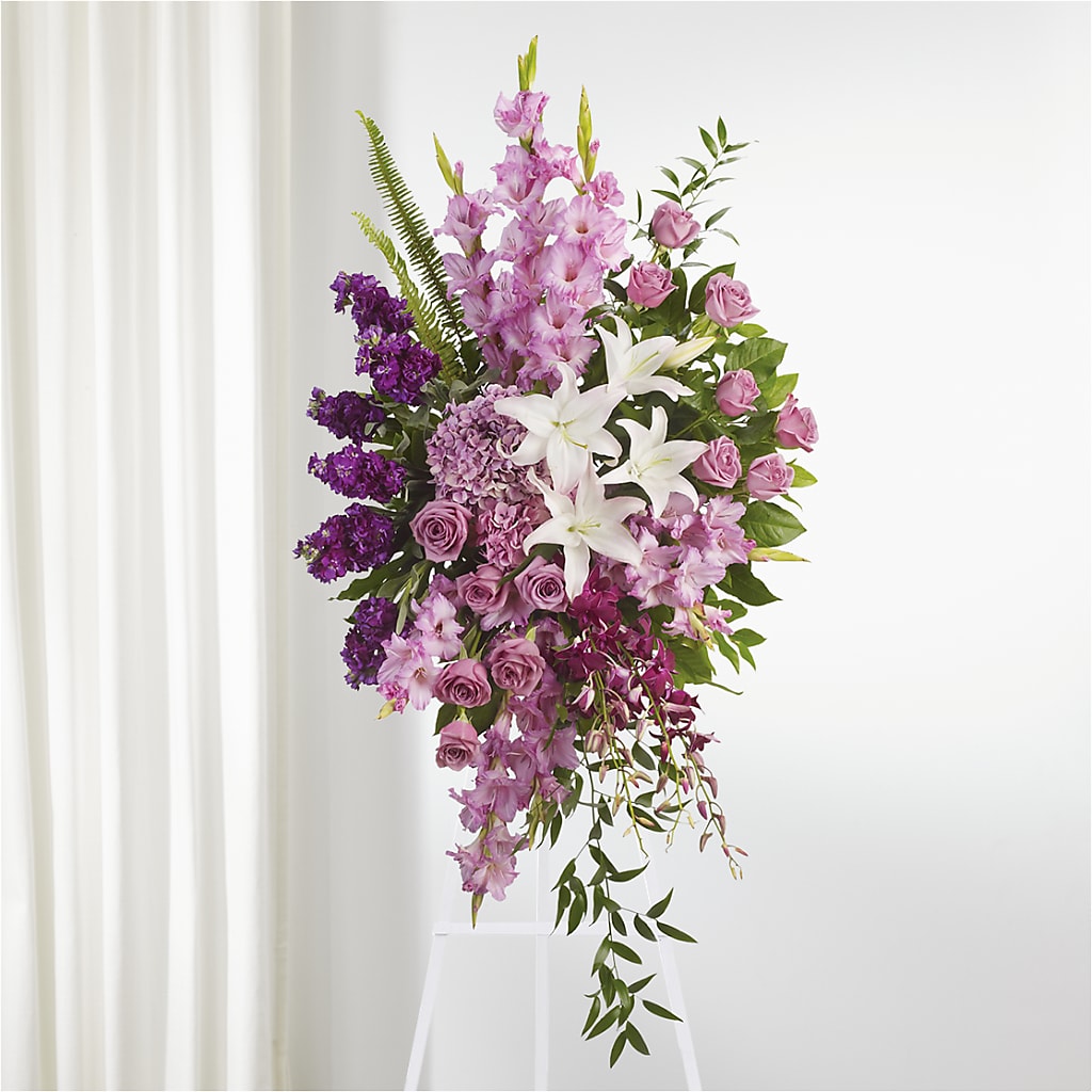 Never Alone Standing Spray – BEBE'S FLOWER SHOP, Los Angeles CA
