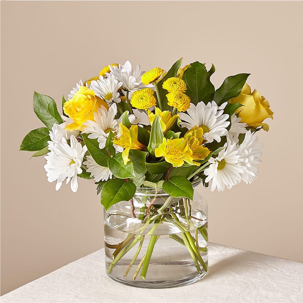 Sunny Sentiments Bouquet – BEBE'S FLOWER SHOP, Los Angeles CA