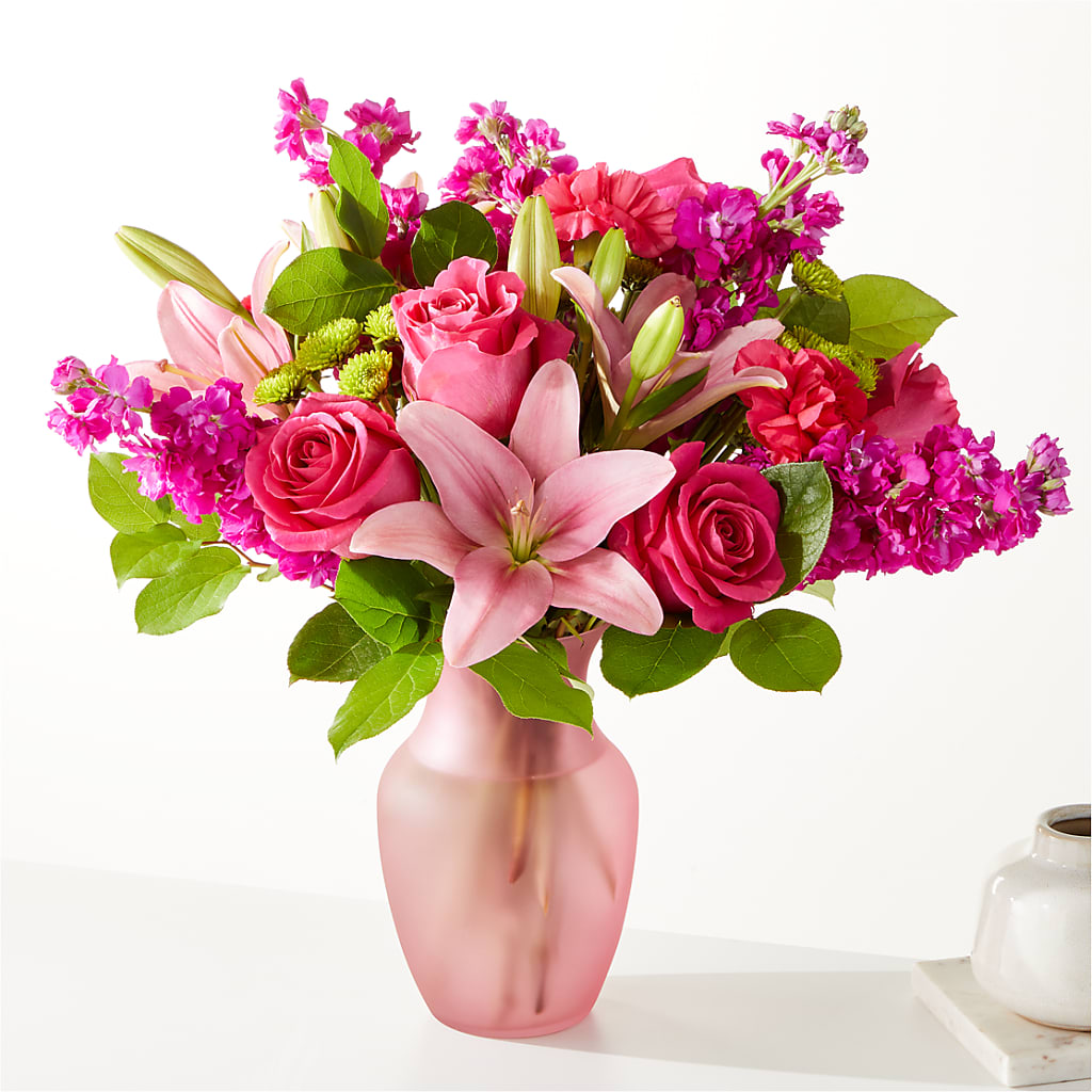 Watermelon Crush Bouquet – BEBE'S FLOWER SHOP, Los Angeles CA
