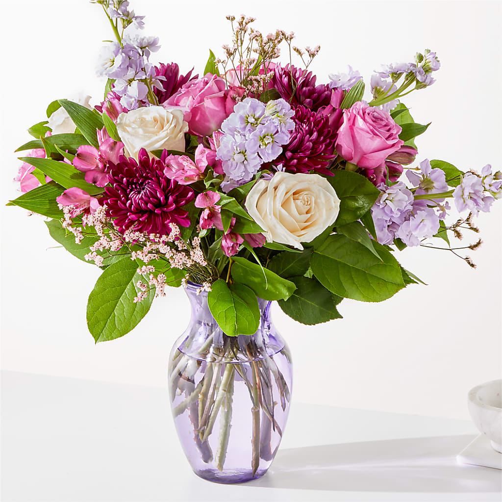 Amethyst Dreams Bouquet – BEBE'S FLOWER SHOP, Los Angeles CA
