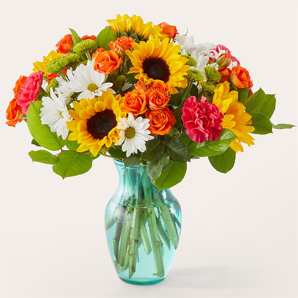 Sun-drenched Blooms Bouquet – BEBE'S FLOWER SHOP, Los Angeles CA