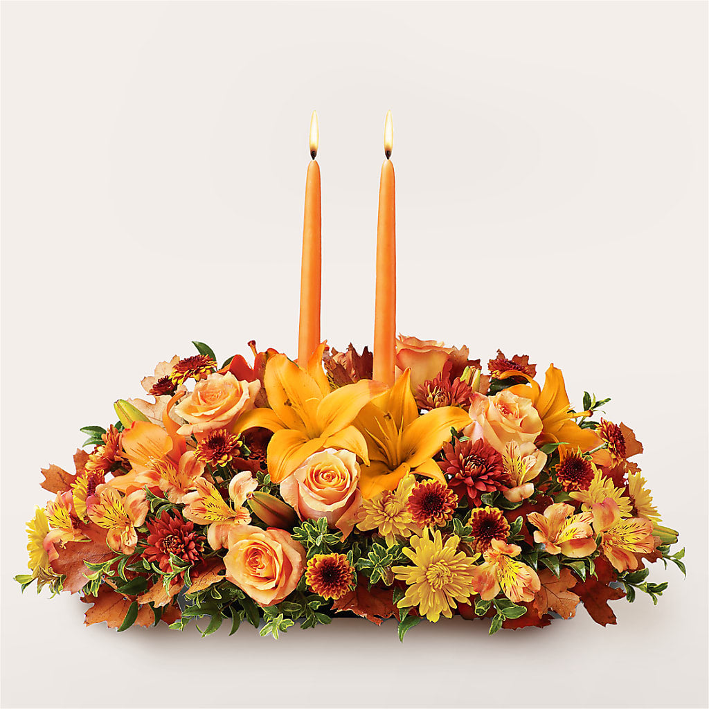 Traditions Centerpiece – BEBE'S FLOWER SHOP, Los Angeles CA