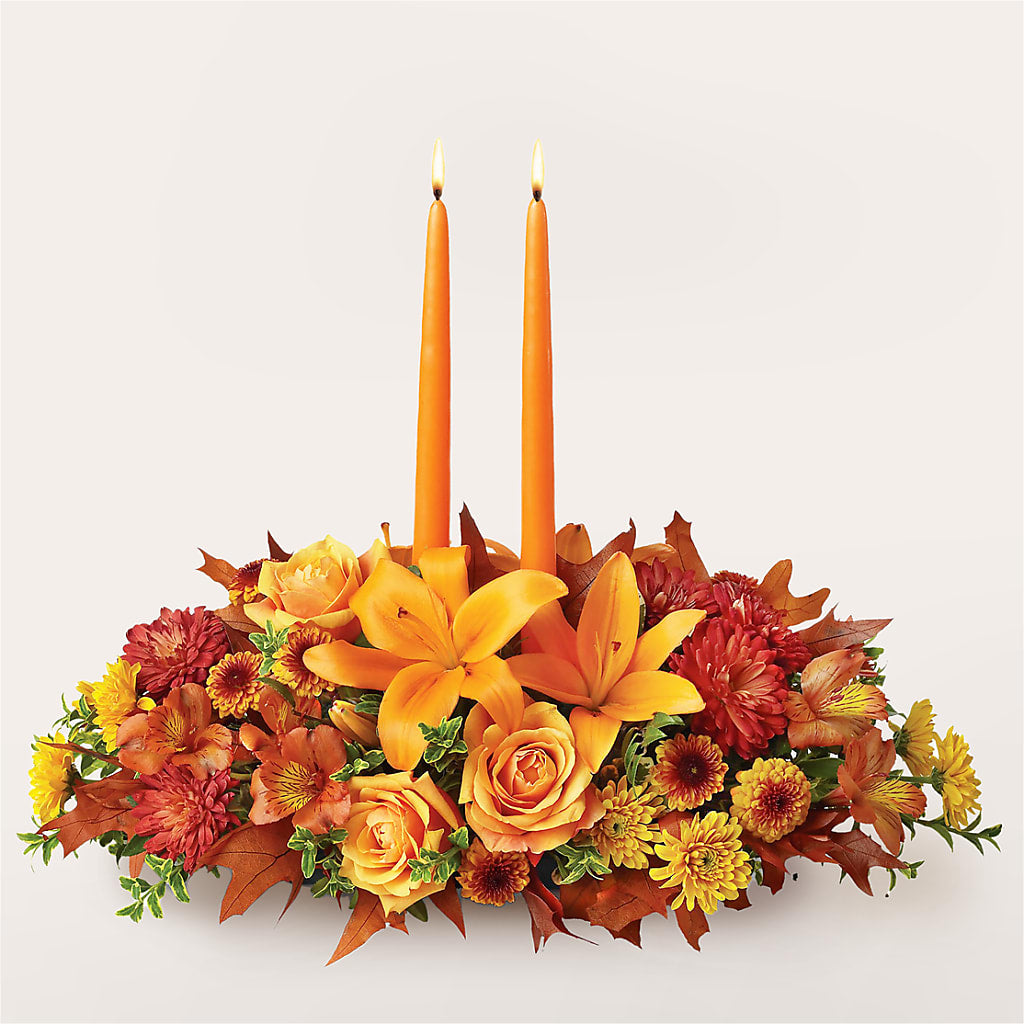 Traditions Centerpiece – BEBE'S FLOWER SHOP, Los Angeles CA