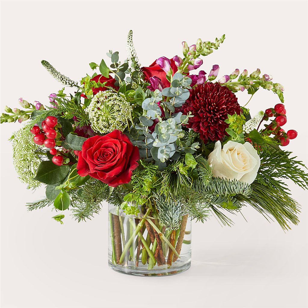 Cranberry Fizz Bouquet – BEBE'S FLOWER SHOP, Los Angeles CA