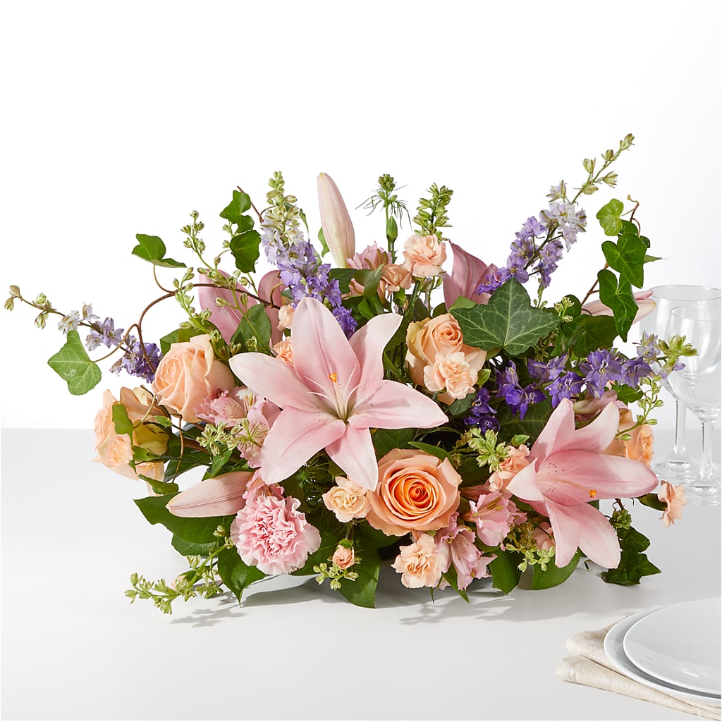 Blossom Time Centerpiece – BEBE'S FLOWER SHOP, Los Angeles CA