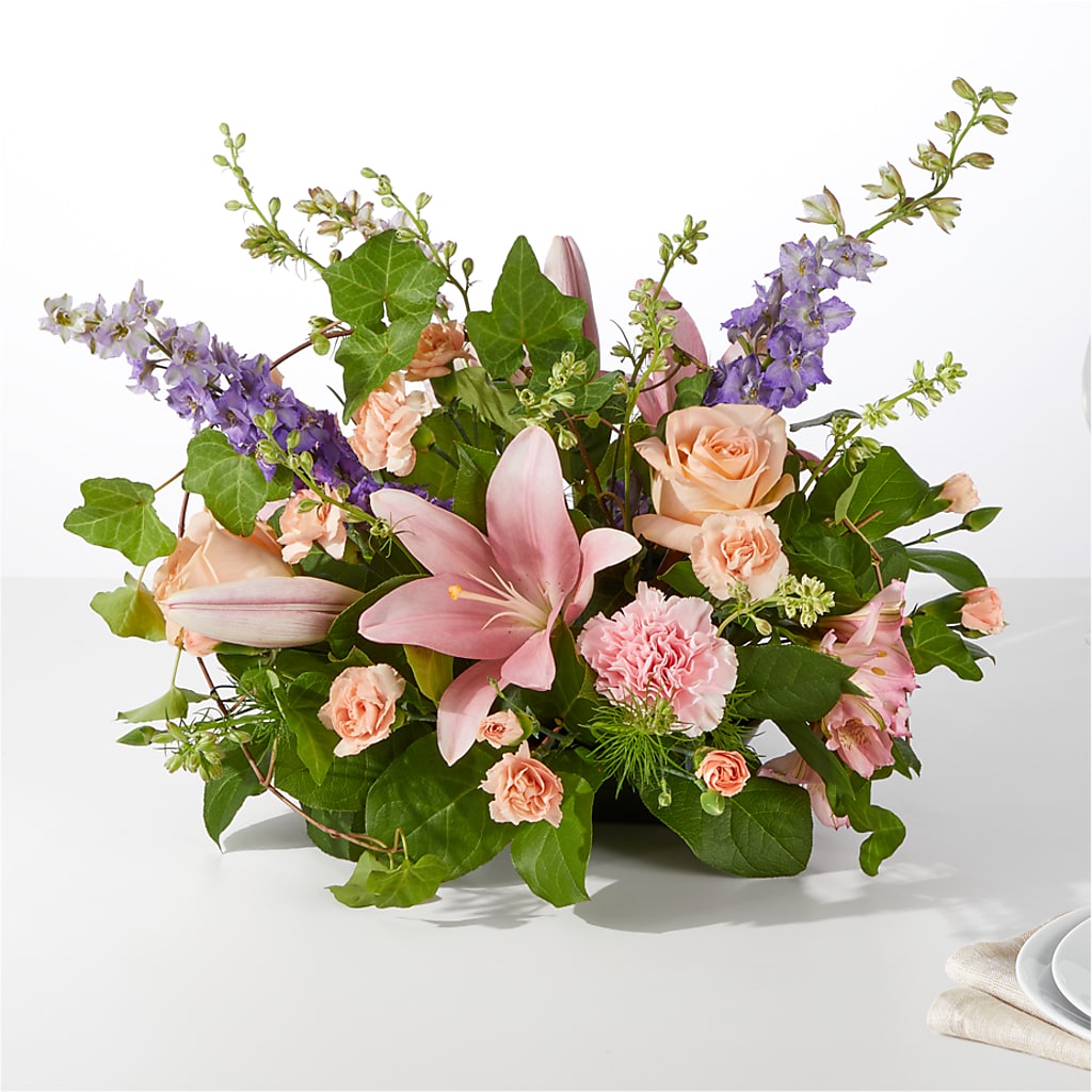 Blossom Time Centerpiece – BEBE'S FLOWER SHOP, Los Angeles CA