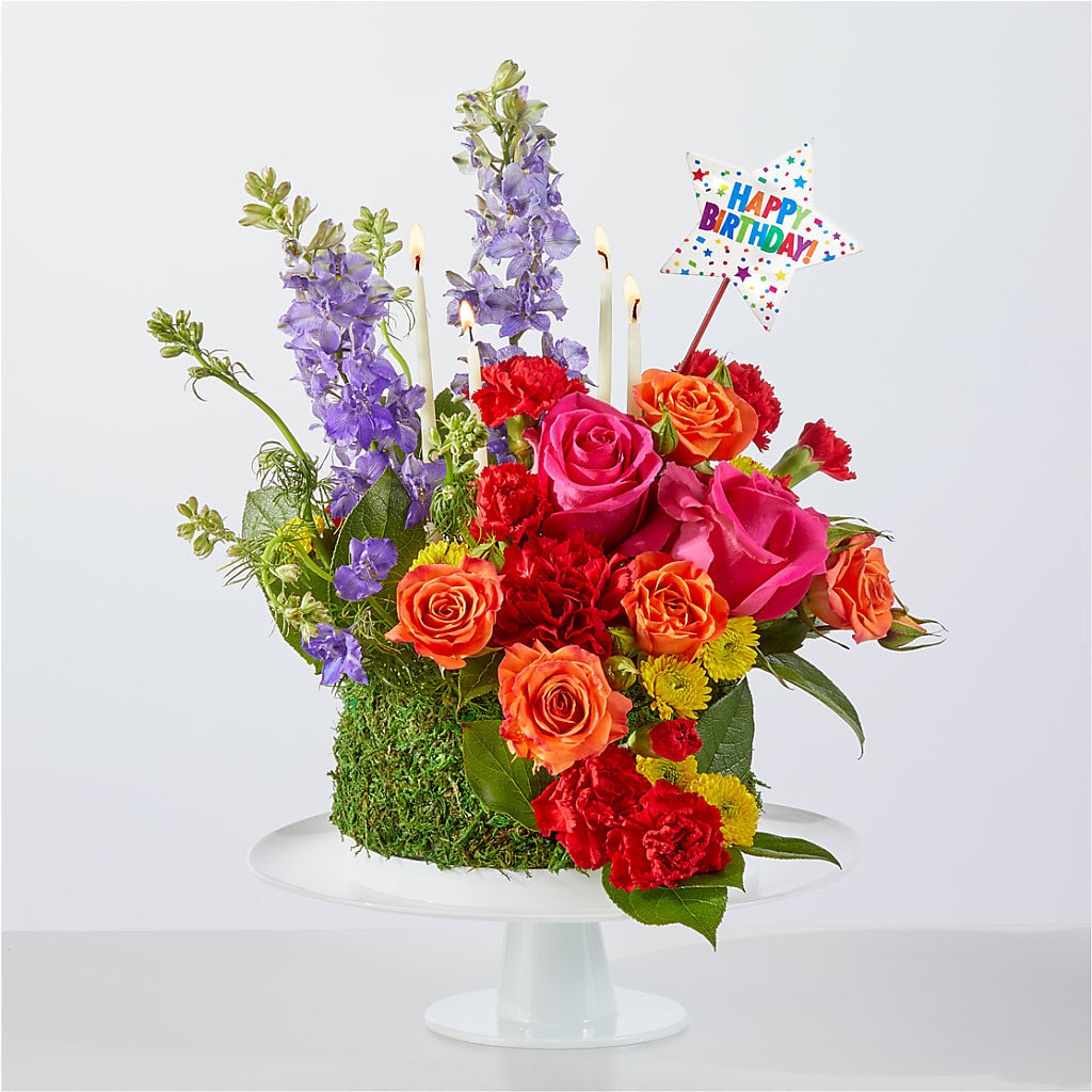 Best Year Yet Floral Cake – BEBE'S FLOWER SHOP, Los Angeles CA