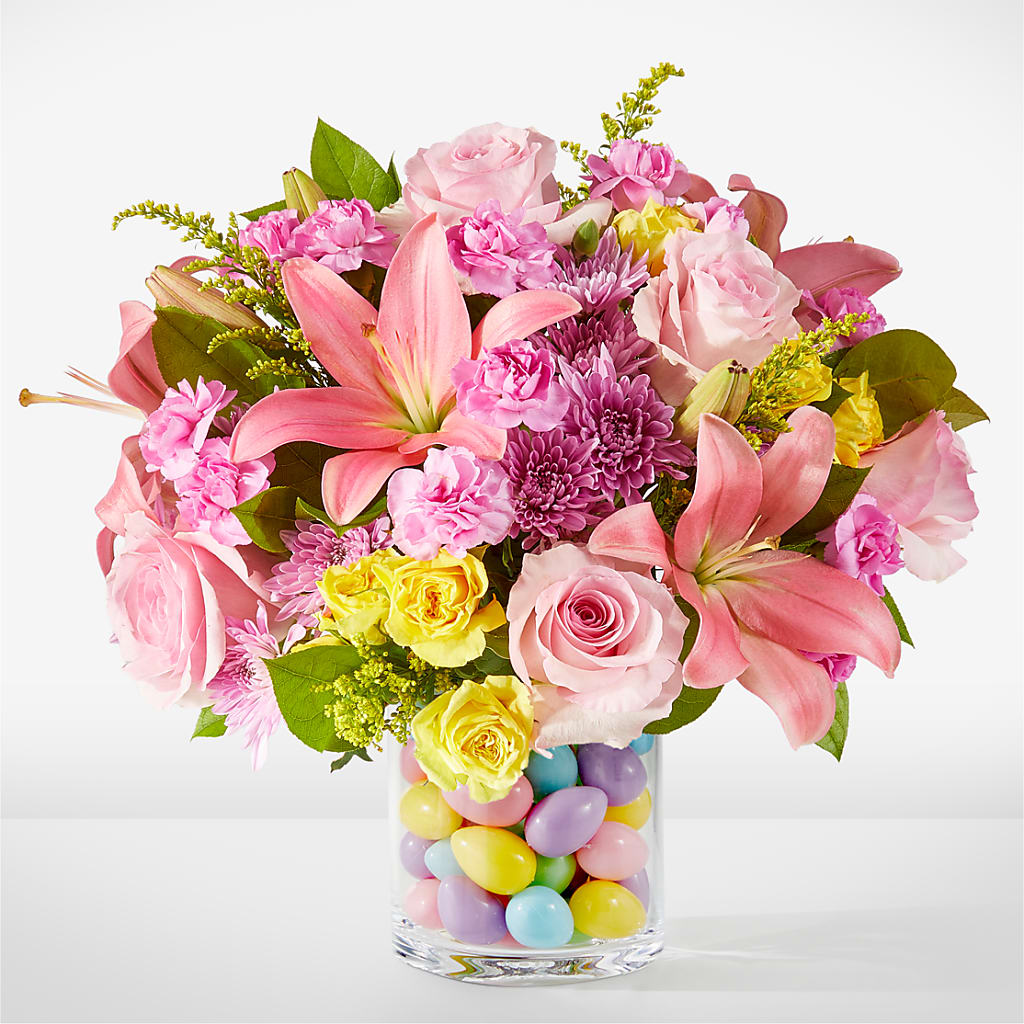 Easter Egg Hunt Bouquet – BEBE'S FLOWER SHOP, Los Angeles CA