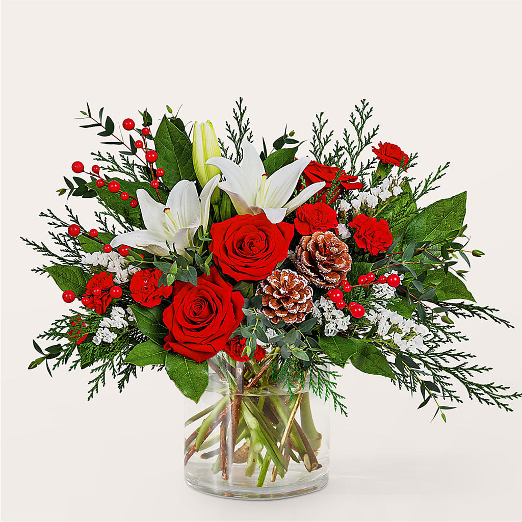Best in Snow Bouquet – BEBE'S FLOWER SHOP, Los Angeles CA
