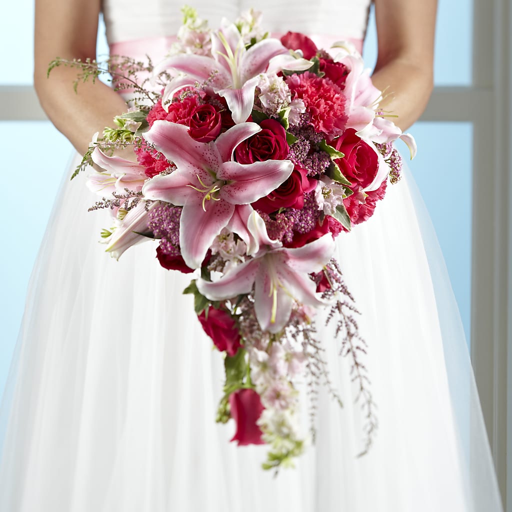 Lily & Rose Bouquet – BEBE'S FLOWER SHOP, Los Angeles CA