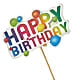 Happy Birthday Pick – BEBE'S FLOWER SHOP, Los Angeles CA