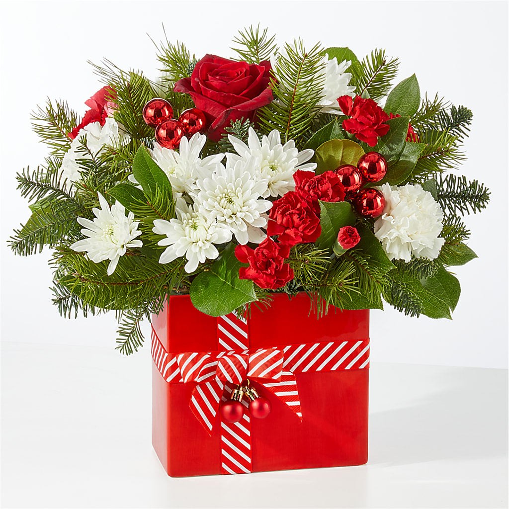 Presents Under the Tree Bouquet – BEBE'S FLOWER SHOP, Los Angeles CA