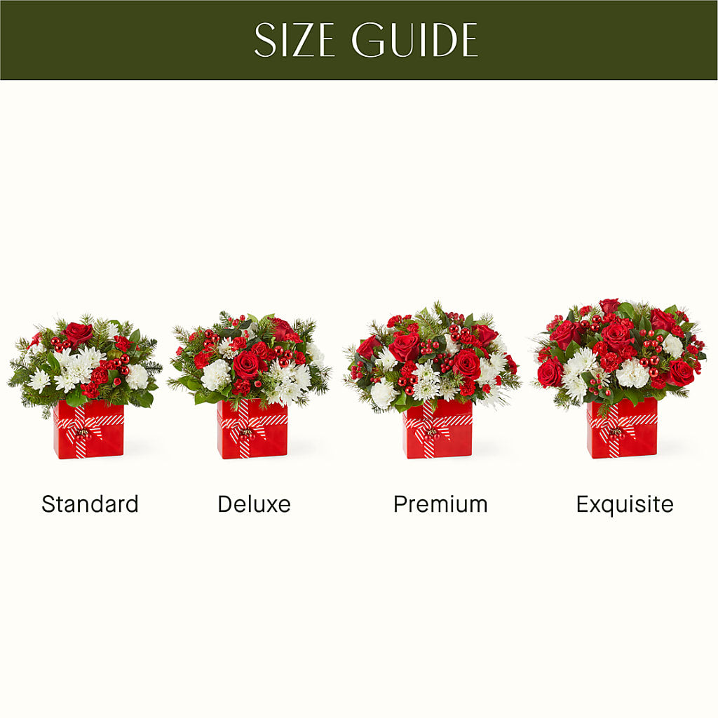 Presents Under the Tree Bouquet – BEBE'S FLOWER SHOP, Los Angeles CA
