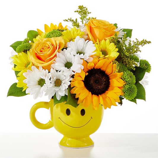 Be Happy Bouquet – BEBE'S FLOWER SHOP, Los Angeles CA