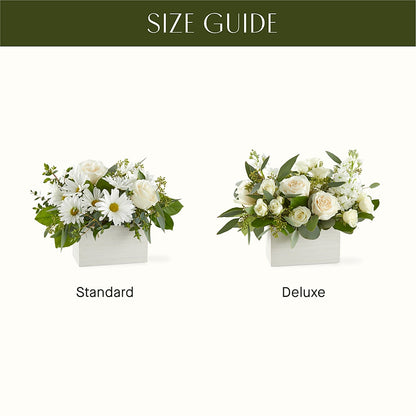Fresh Linen Box Bouquet – BEBE'S FLOWER SHOP, Los Angeles CA