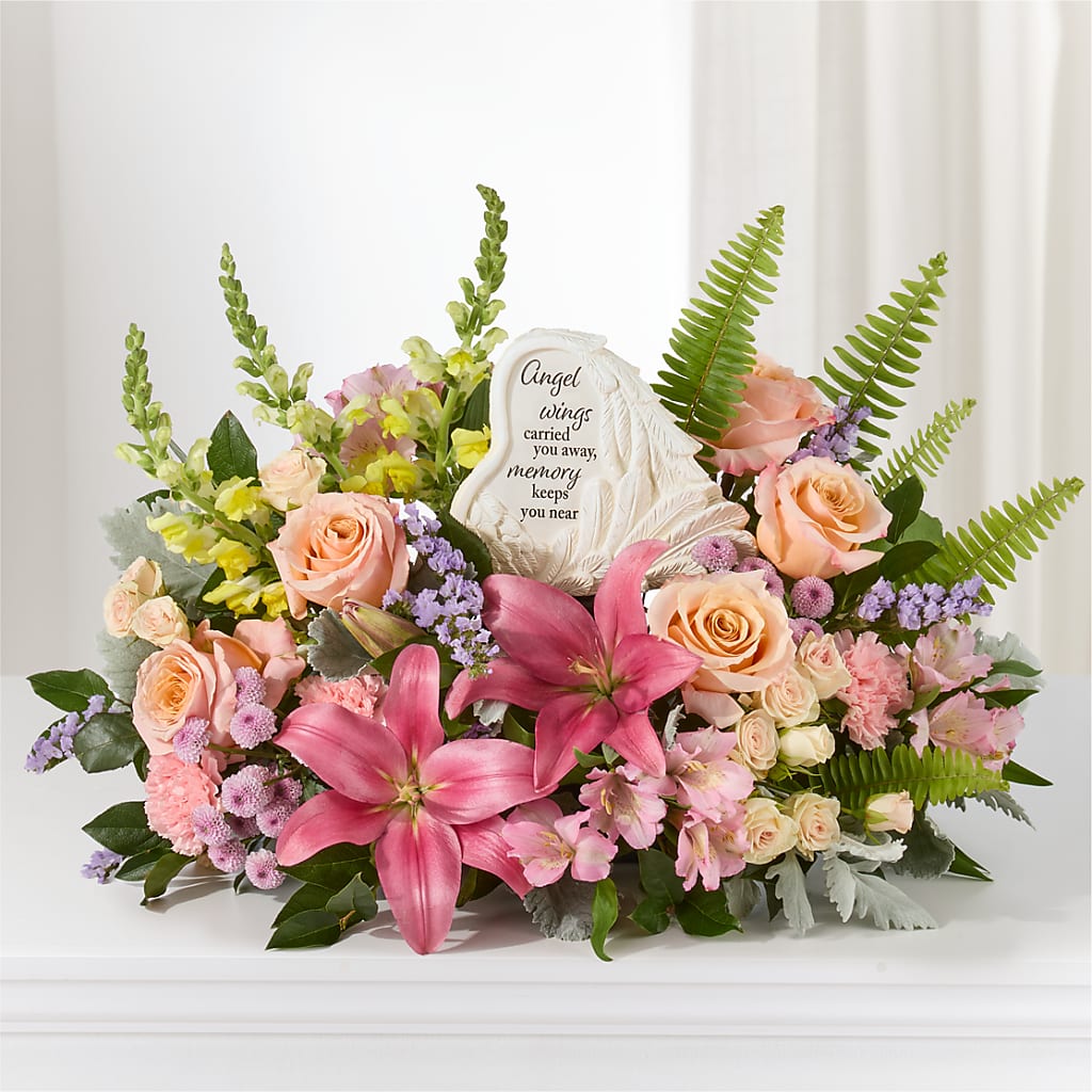 Gentle Light Arrangement – BEBE'S FLOWER SHOP, Los Angeles CA