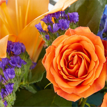 Radiant Citrus Box Bouquet – BEBE'S FLOWER SHOP, Los Angeles CA