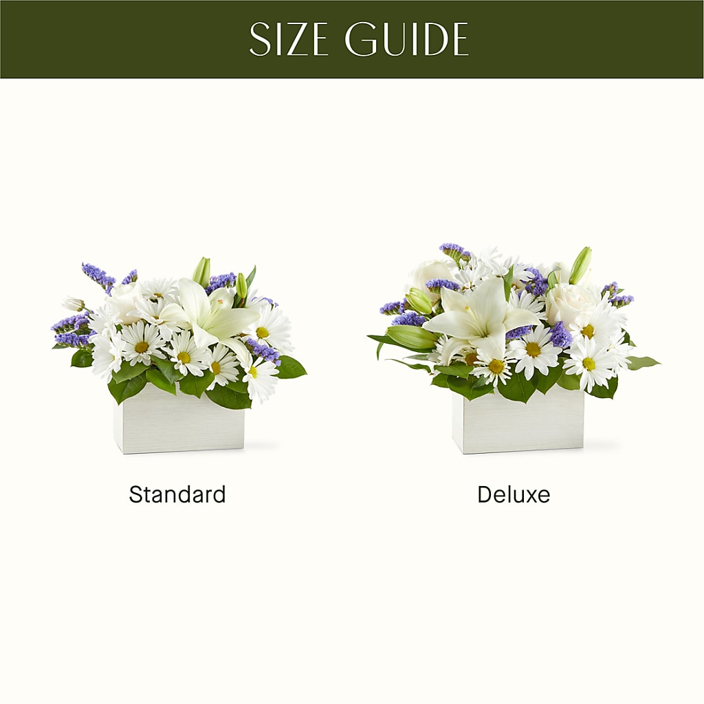 Beyond Blue Box Bouquet – BEBE'S FLOWER SHOP, Los Angeles CA