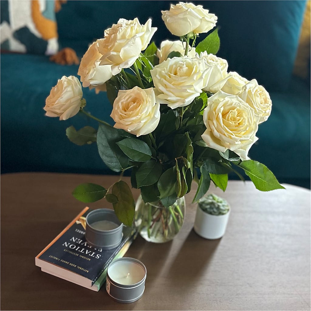 Long Stem Yellow Rose Bouquet – BEBE'S FLOWER SHOP, Los Angeles CA