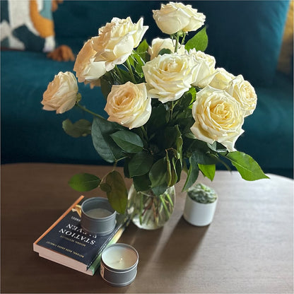 Long Stem Yellow Rose Bouquet – BEBE'S FLOWER SHOP, Los Angeles CA