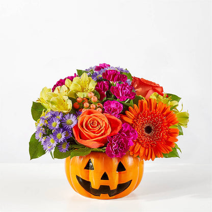 Tricks & Treats Pumpkin – BEBE'S FLOWER SHOP, Los Angeles CA