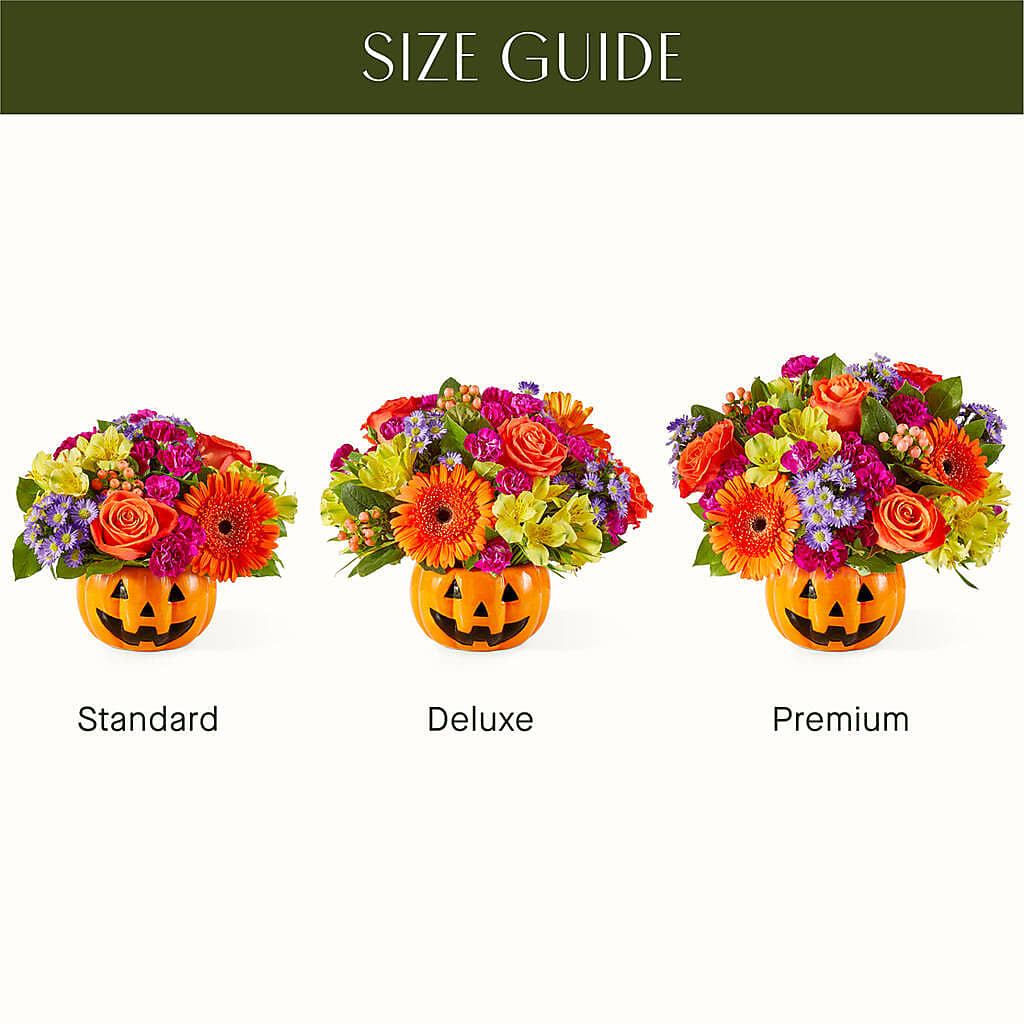 Tricks & Treats Pumpkin – BEBE'S FLOWER SHOP, Los Angeles CA