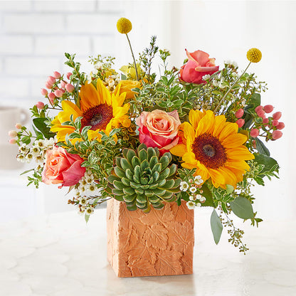 Sunflower Season Bouquet – BEBE'S FLOWER SHOP, Los Angeles CA