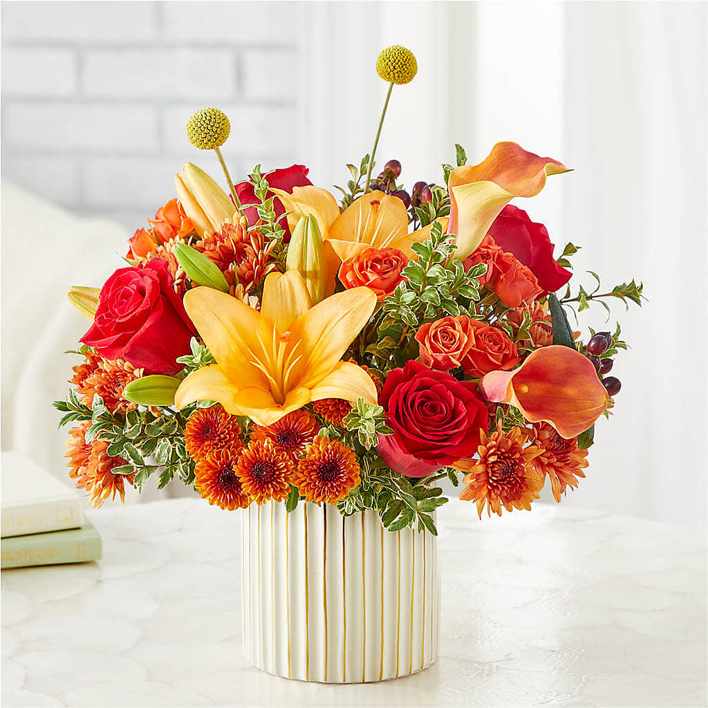 Scarlet Skies Bouquet – BEBE'S FLOWER SHOP, Los Angeles CA