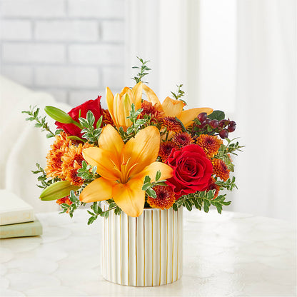 Scarlet Skies Bouquet – BEBE'S FLOWER SHOP, Los Angeles CA