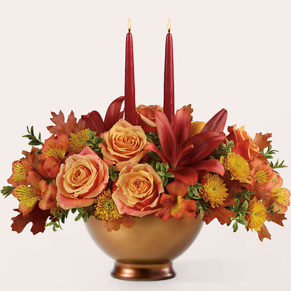 Harvest Table Centerpiece – BEBE'S FLOWER SHOP, Los Angeles CA