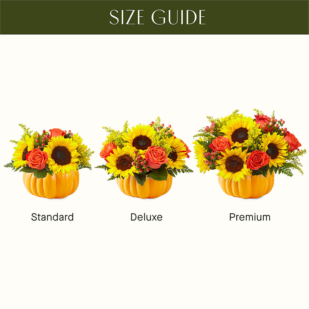 Pick of the Patch Pumpkin Bouquet – BEBE'S FLOWER SHOP, Los Angeles CA